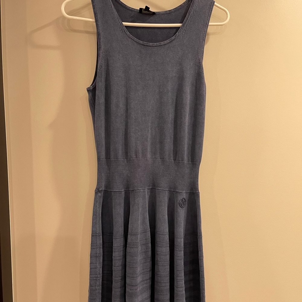 Stretch cotton dress